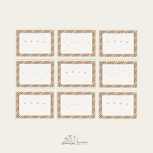 Template - Foto (plak) Boek Ciao Bella Pages