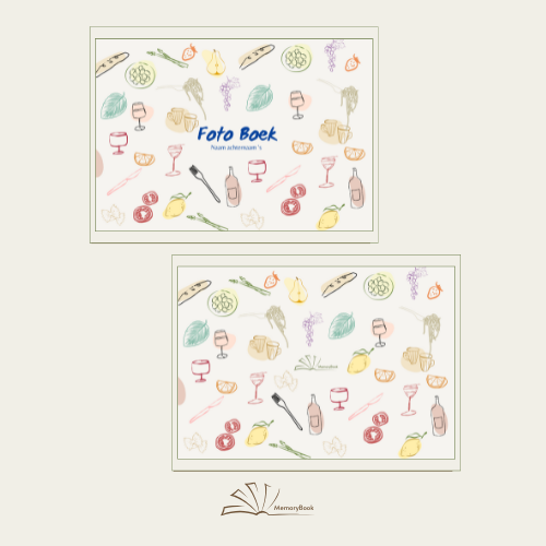 Template - Foto (plak) Boek Ciao Bella Pages