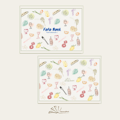 Template - Foto (plak) Boek Ciao Bella Pages